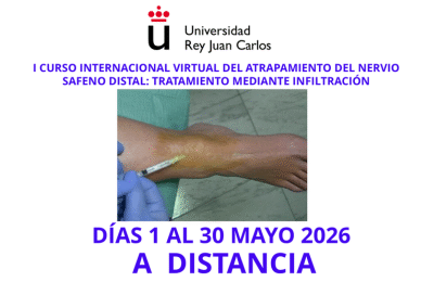 Curso On Line Internacional del Atrapamiento del Nervio Safeno Distal: Tratamiento Mediante Infiltración