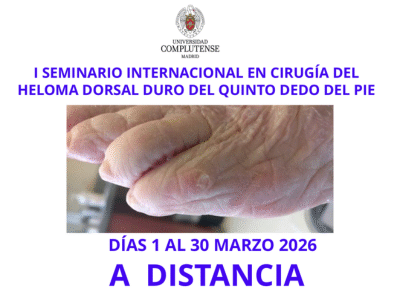 SEMINARIO INTERNACIONAL VIRTUAL DEL HELOMA DORSAL DEL QUINTO DEDO DEL PIE